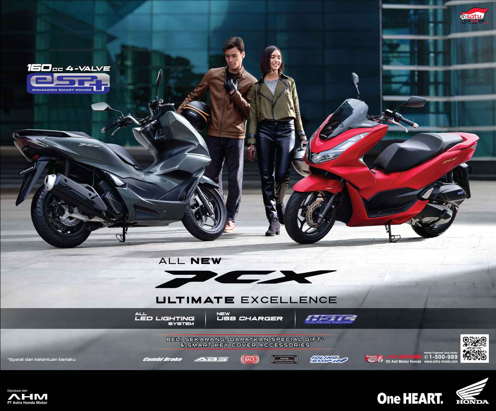 Performa Tinggi dan Kemewahan Generasi Terbaru All New Honda PCX